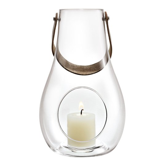 Holmegaard - Design with Light Lanterna 25 cm Klar