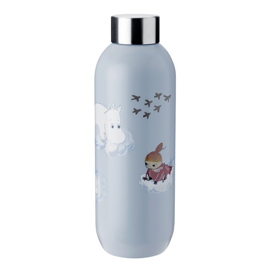 Stelton - Mumin Keep Cool Dricksflaska 75 cl Cloud
