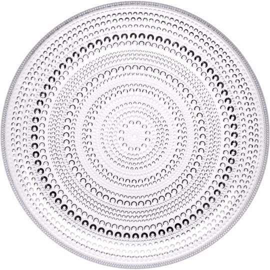 Iittala Kastehelmi Tallrik 24,8cm Klar