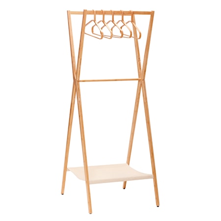 Klädställning Bambu 66x71xh170cm - Natur