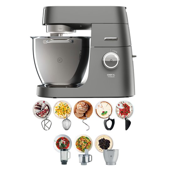 Kenwood KVL8361S Chef Titanium XL köksmaskin