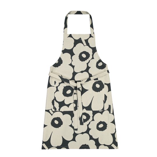 Marimekko - Unikko Förkläde Grön/Vit