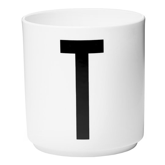 Design Letters - Design Letters Mugg T Vit