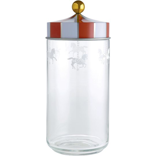 Alessi Circus Glasburk med Hermetiskt lock 150 cl