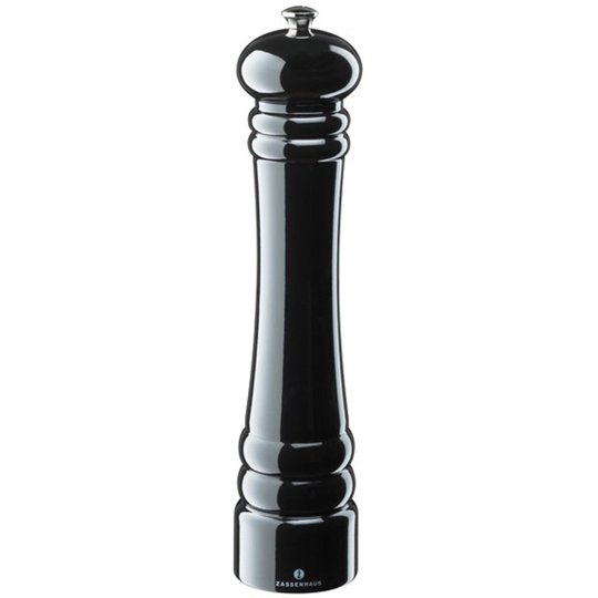 Zassenhaus Berlin Saltkvarn 30 cm Svart Blank