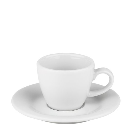 Table Top Stories - Blues Espressokopp med fat Vit