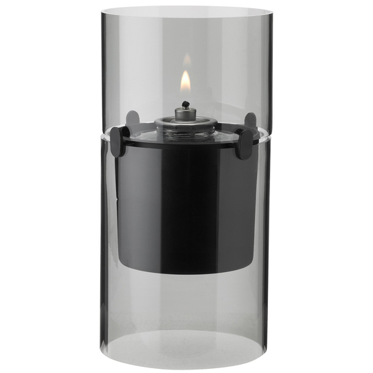 Stelton Lucie hurricane oljelampa, smoke