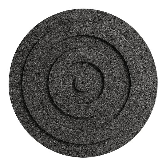 Born in Sweden - Grytunderlägg Kork 21 cm Svart