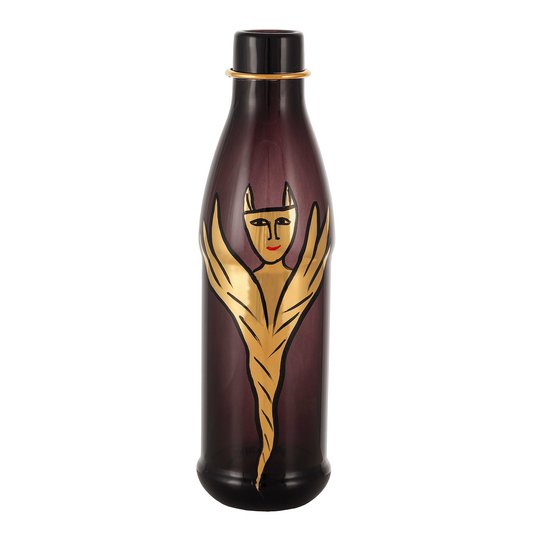Kosta Boda PET flaska, aubergine