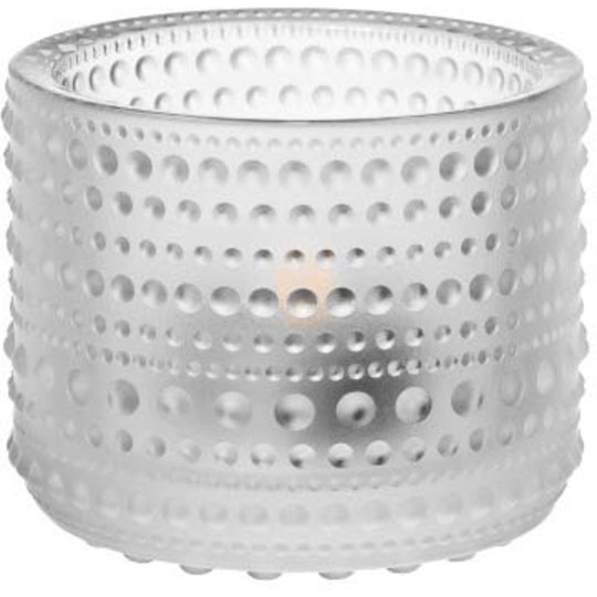 Iittala Kastehelmi Ljuslykta 64 mm Frostad