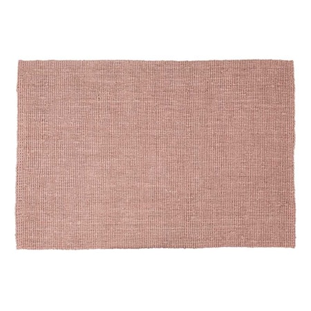 Jutematta soft pink 230x160 cm