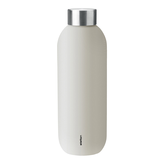 Stelton - I:cons Keep Cool Termoflaska 60 cl Sand/Steel