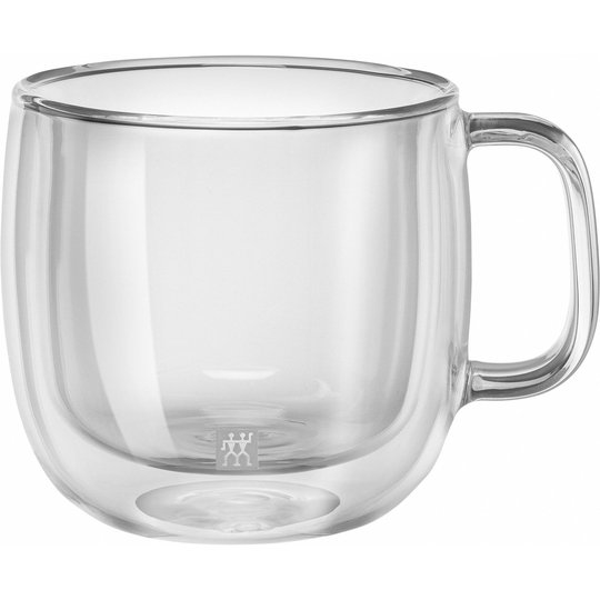 Zwilling Sorrento Cappuccinoglas med handtag, 2- pack, 450 ml