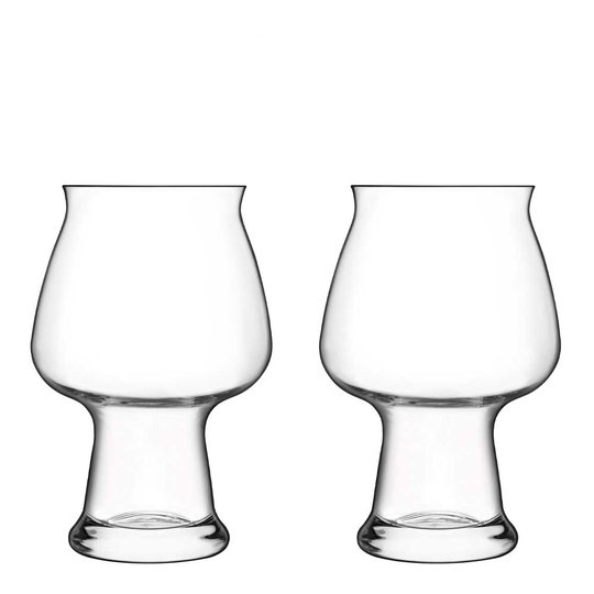 Luigi Bormioli - Birrateque Ölglas/Ciderglas 50 cl 2-pack Klar