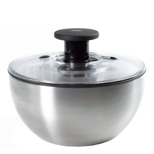 Oxo - Steel Salladsslunga rostfri 5 L