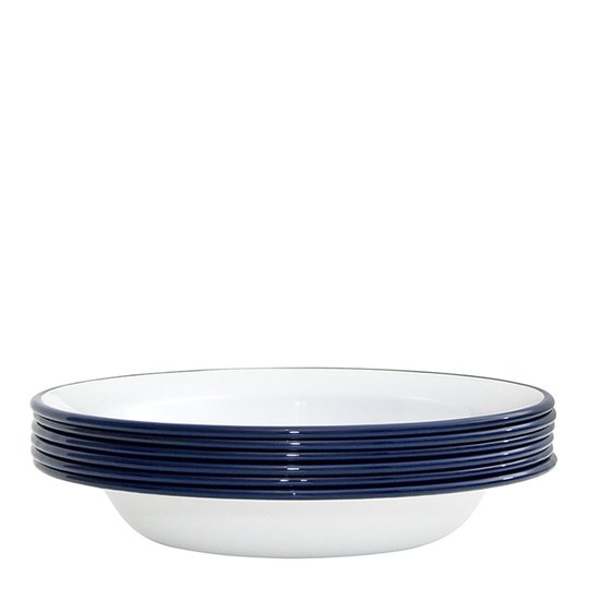 Kockums - Kockums Djup tallrik 22 cm 4-pack Vit