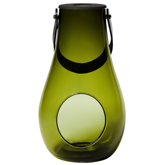 Holmegaard Design With Light lykta, 29 cm, olivgrön