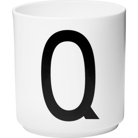 Design Letters Porslinsmugg Vit, Q
