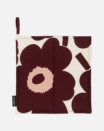 Pieni Unikko Grytlapp Vinröd/Rosa