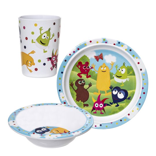 Babblarna - Babblarna Serveringsset 3 delar