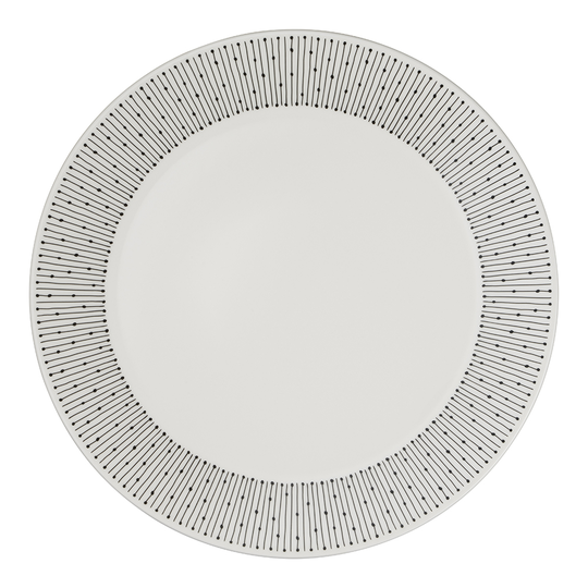 Arabia - Mainio Sarastus Tallrik 25 cm Vit/Svart