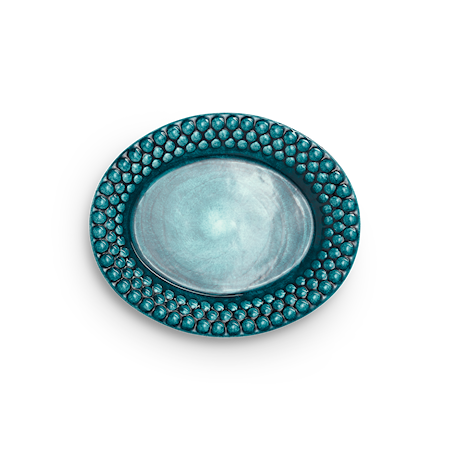 Bubbles Oval Tallrik Ocean 20 cm