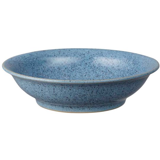 Denby Studio Blue Flint Medium Shallow Bowl 15,5cm