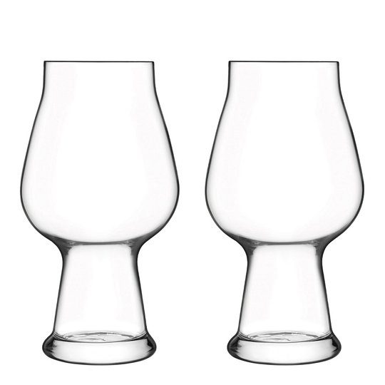 Luigi Bormioli - Birrateque Ölglas Stout/Porter 60 cl 2-pack Klar