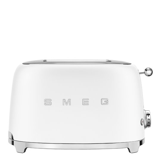 Smeg - 50's style BRÖDROST 2-SKIVORS MATTVIT Matt Vit