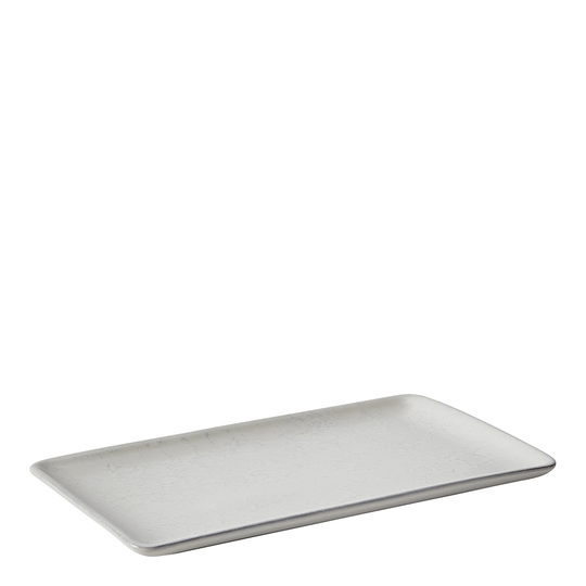 Aida - Raw Crafted Arctic White Tallrik 23x15 cm
