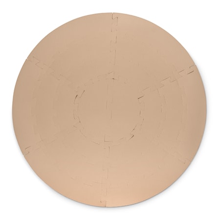 Lekmatta Rund Sand 110x110cm