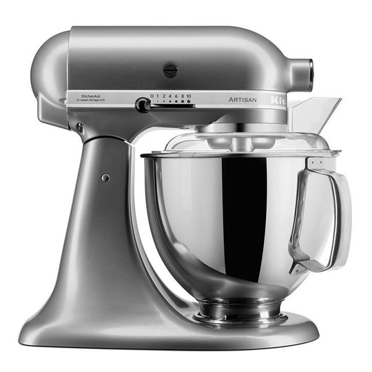 KitchenAid - Artisan Köksmaskin 4,8 + 3 L Contour Silver
