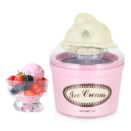 Glassmaskin Retro Rosa 1,2l