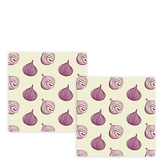 Nuts Innovations - Bee's Wrap Biovaxpapper 2-pack Lökprint