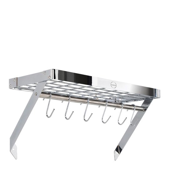 Hahn Kitchenware - Vägghylla 60x25x4 cm Krom