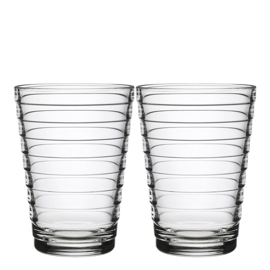 Iittala - Aino Aalto Glas 33 cl 2-pack Klar