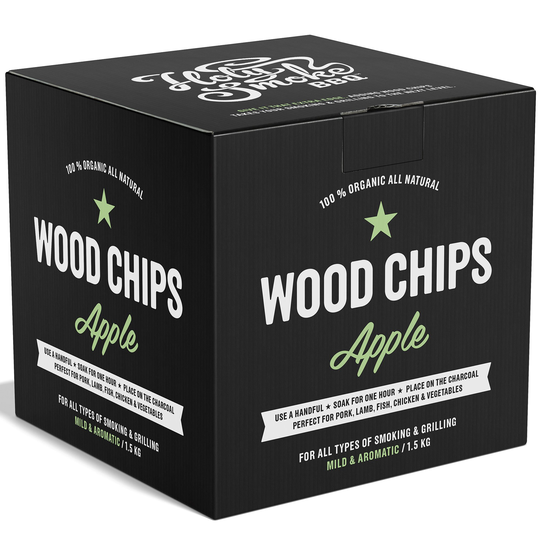 Holy Smoke BBQ Smoke Wood Chips, 1,5 kg, äpple