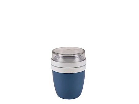 Lunchbägare mini Ellipse 300+120 Nordic denim