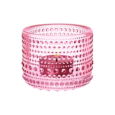 Kastehelmi Ljuslykta 64 mm Blekrosa