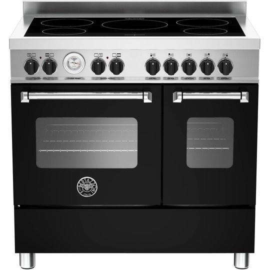 Bertazzoni MAS905IMFED Induktionshäll med 2 ugnar svart