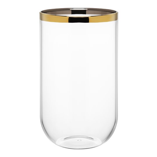 Table Top Stories - Celebration Vas Cylinder guldkant 20 cm