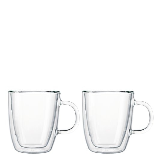 Bodum - Bistro Glasmugg med handtag 30 cl 2-pack