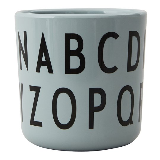 Design Letters - Eat & Learn ABC-Mugg Grön