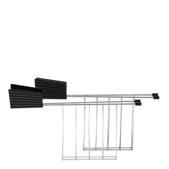 Alessi - Plissé Toastgaller Svart