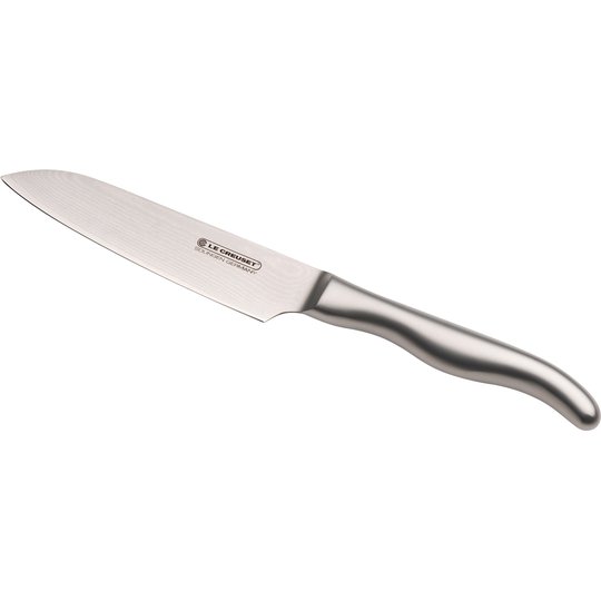 Le Creuset Santokukniv med Stålhandtag 13 cm