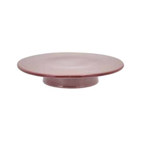 Tårtfat på fot D30 x H5,5 cm Light pink BITZ
