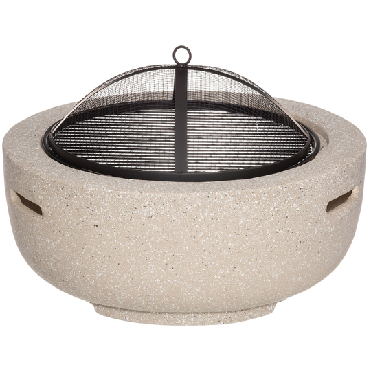 Mustang Pasadena eldstad, beige