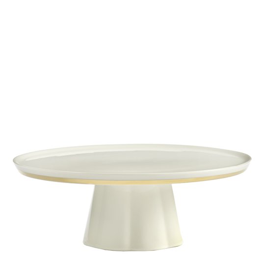 Serax - Serax Desirée Tårtfat 24 cm Vit/Guld