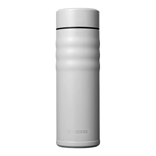 Kyocera - Keramisk Termosmugg med skruvlock 50 cl Vit