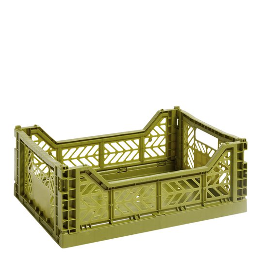 Hay - Förvaringslåda Colour Crate M Oliv